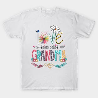 Love Being Called Grandma Happy Mother's Day T-Shirt